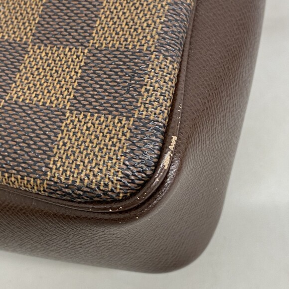 LOUIS VUITTON Brown Damier Pouch - Picture 6 of 10
